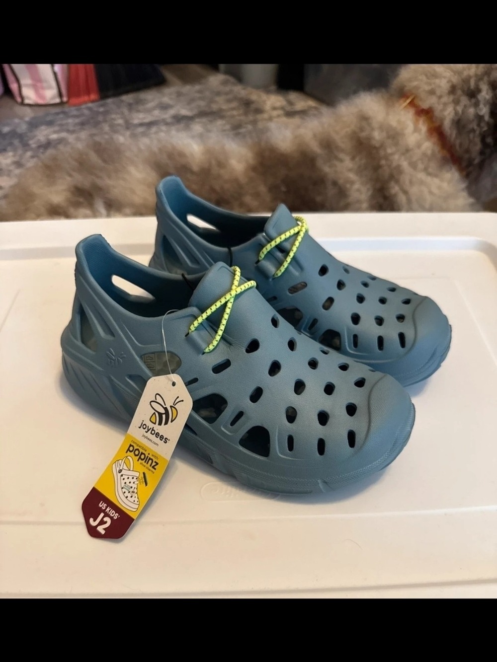 Joybees Kids Blue Trekking Shoes Unisex Junior Size 2